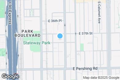 Map image of the property - 67 E 37th Pl