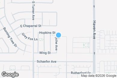 Map image of the property - 3653 Hyche Ave