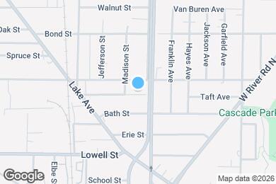 Map image of the property - 511 Dewey Ave