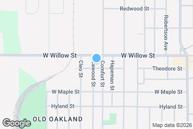 Map image of the property - 1204 Cawood St