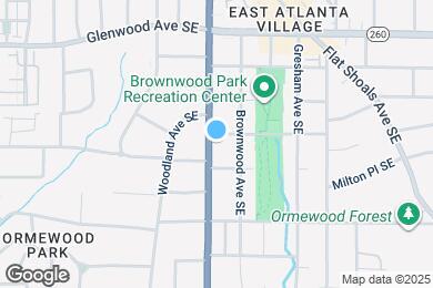 Map image of the property - 644 Moreland Ave SE