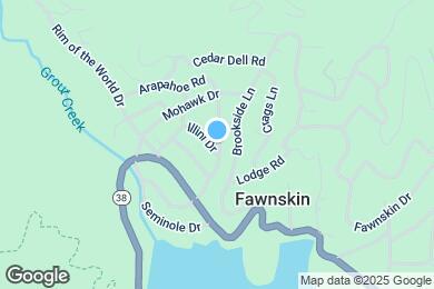 Map image of the property - 1121 Illini Dr