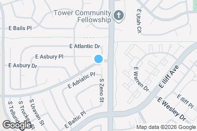 Map image of the property - 2121 S Zeno St