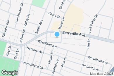 Map image of the property - 834 Frederick Ave