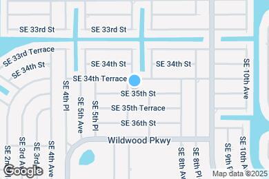 Map image of the property - 605 SE 35th St