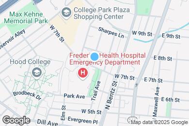 Map image of the property - 323 W 7th St