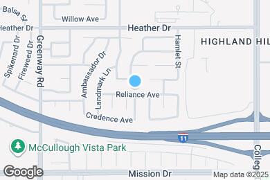 Map image of the property - 534 Reliance Ave