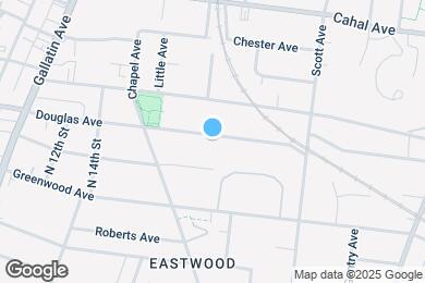 Map image of the property - 1530 Douglas Ave