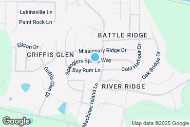 Map image of the property - 7036 Spanglers Spring Way