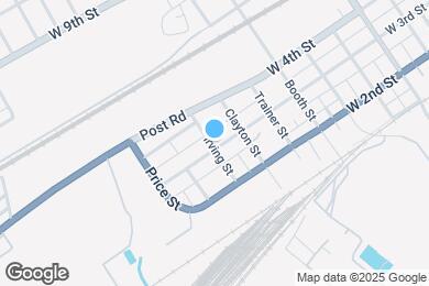 Map image of the property - 3326 W 3rd St