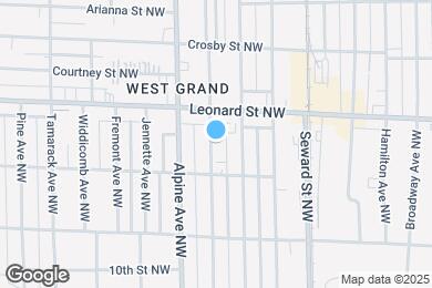 Map image of the property - 1128 Mc Reynolds Ave NW