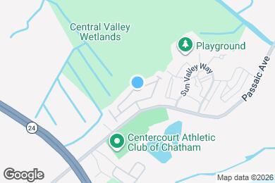 Map image of the property - Riverbend at Florham Park