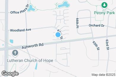 Map image of the property - 1010 68th St