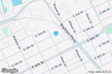 Map image of the property - 715 E 4th St