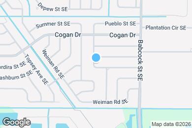 Map image of the property - 1609 Whiting St SE