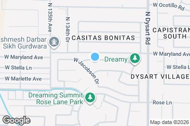 Map image of the property - 13311 W Stella Ln