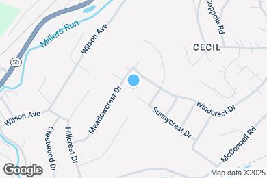 Map image of the property - 36 Sunnycrest Dr