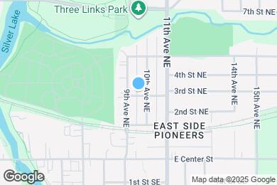 Map image of the property - 917 3rd St NE