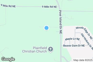 Map image of the property - 7411 Pine Island Dr NE
