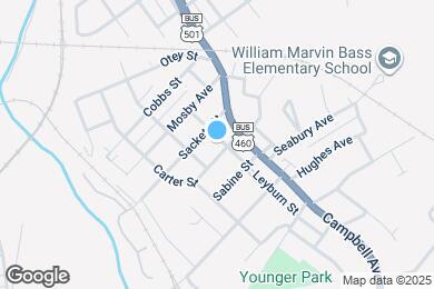 Map image of the property - 2205 Easley Ave