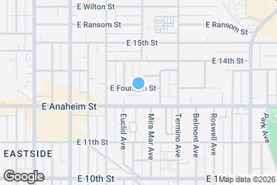 Map image of the property - 3742 E Fountain St