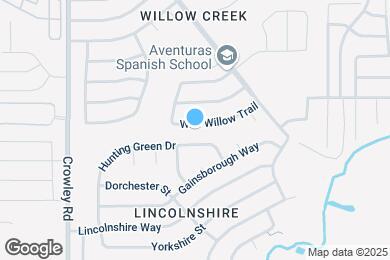 Map image of the property - 1825 Wild Willow Trail