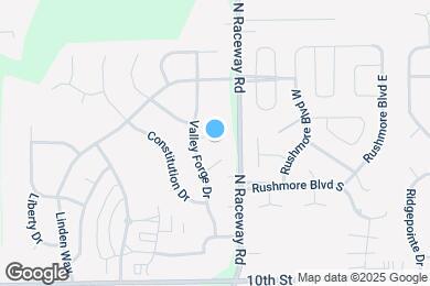 Map image of the property - 10941 Minuteman Ct