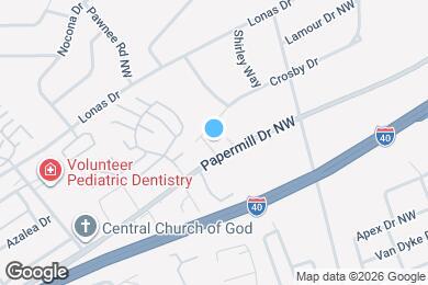 Map image of the property - 1508 Spelling Way