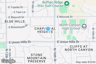 Map image of the property - 18633 N 15th St