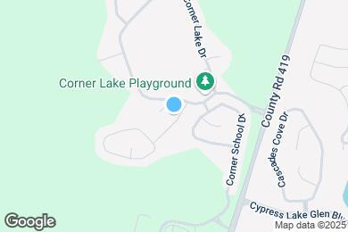 Map image of the property - 2044 Corner Meadow Cir