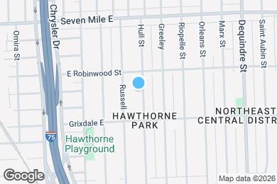 Map image of the property - This beautifully updated 3-bedroom, 1-bath single-family home is ready for move-in!