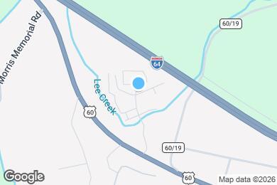 Map image of the property - Hidden Brook Apartments