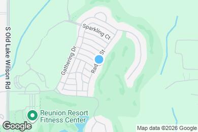 Map image of the property - 1229 Radiant St