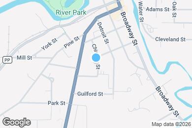 Map image of the property - 819 Chicago St