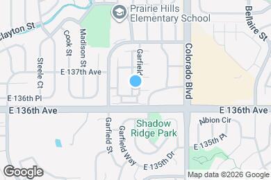 Map image of the property - 13616 Garfield St
