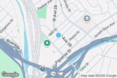 Map image of the property - 2633 Jeffries Ave