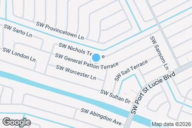 Map image of the property - 881 SW General Patton Ter