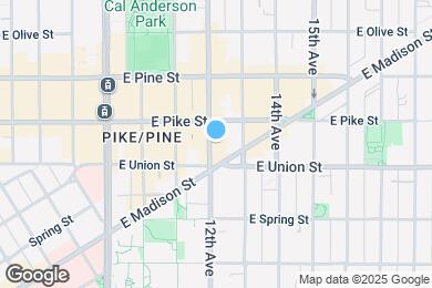 Map image of the property - 1414 12th Ave