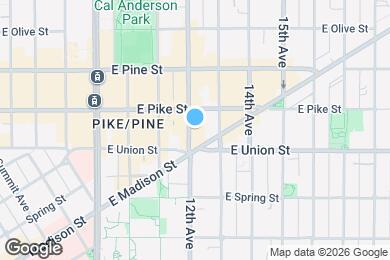 Map image of the property - Modern Studio with Amazing City Views!