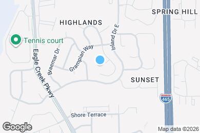 Map image of the property - 6907 Tartan Ct