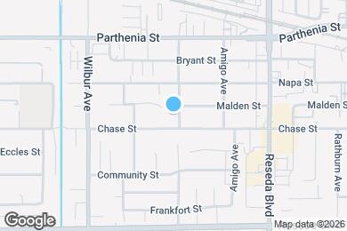 Map image of the property - 8519 Yolanda Ave
