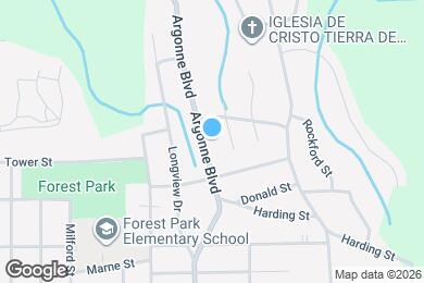 Map image of the property - 1615 Argonne Blvd