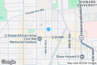 Map image of the property - 2001 12th St NW