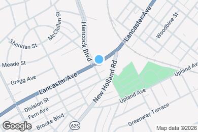 Map image of the property - 840 Lancaster Ave