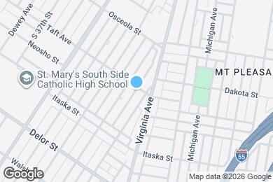 Map image of the property - 3412 Taft Ave