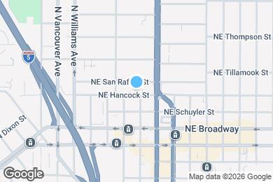 Map image of the property - 231 NE Hancock St