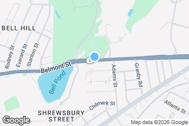 Map image of the property - 256 Belmont St