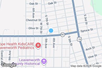 Map image of the property - 628 Spruce St