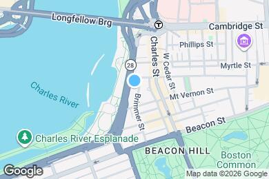 Map image of the property - 17 Brimmer St