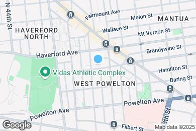 Map image of the property - 4025 Spring Garden St